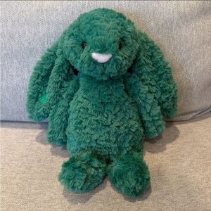 Super Soft Green Bunny Plush